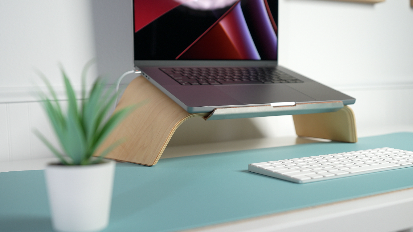 Grovemade maple laptop stand